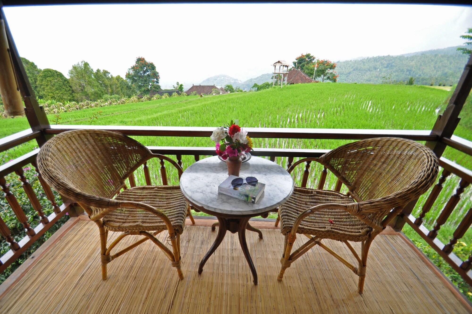 Puri Lumbung Cottages Gobleg  エクステリア 写真